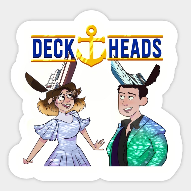 Deckheads Logo Sticker by Deckheads